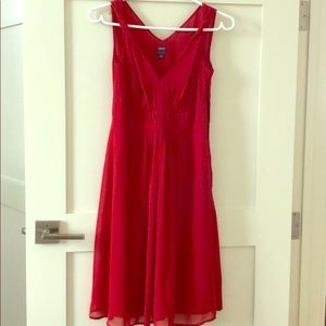 Esprit red dress
